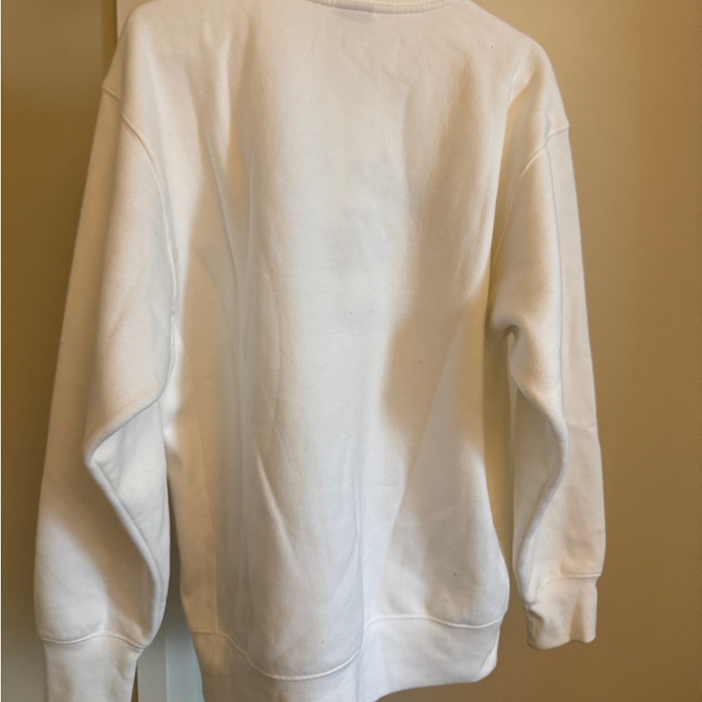 ARITZIA Tennis Club Sweatfleece Boyfriend Crew Sweatshirt - Picture 4 of 12